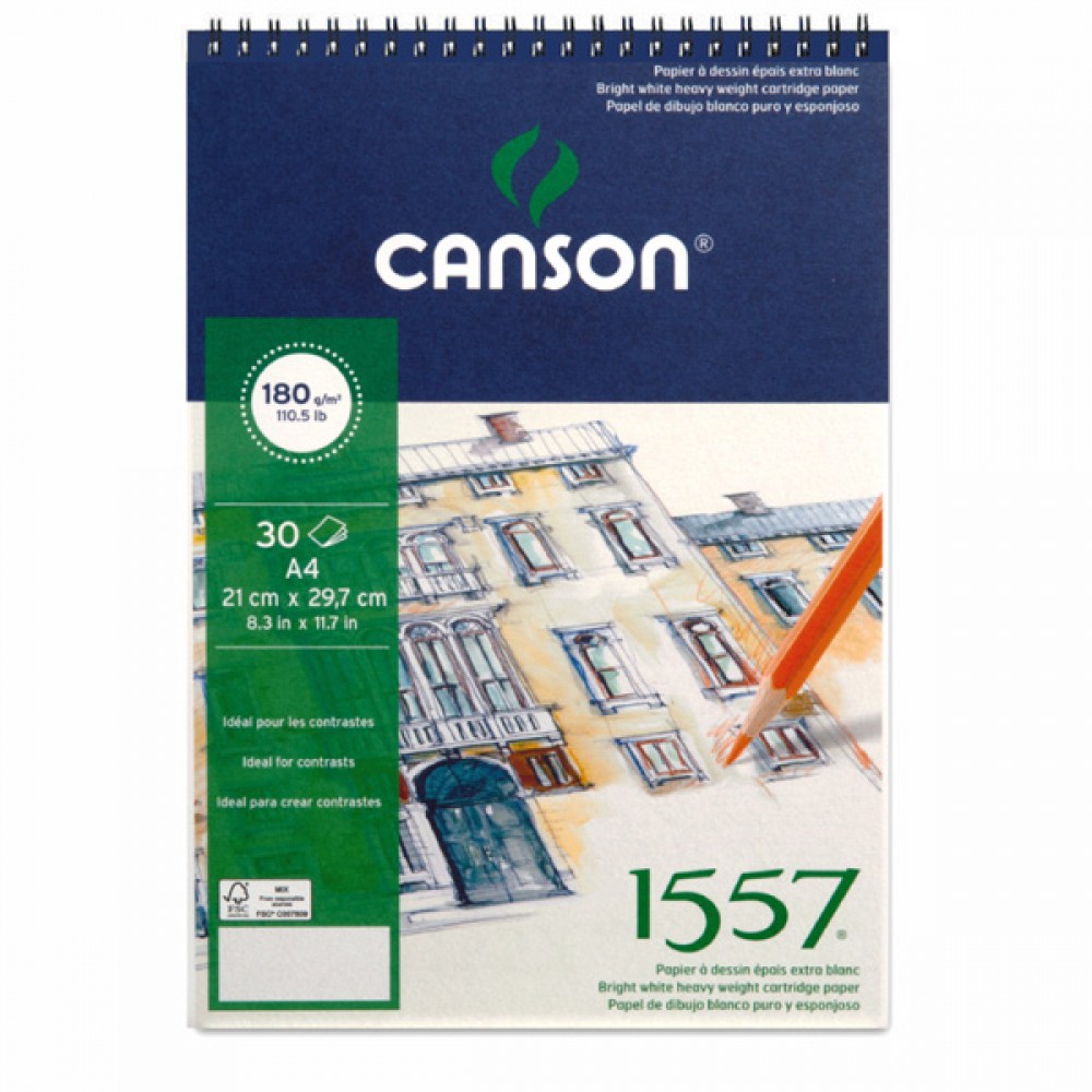 Canson 1557 Drawing Pad 180g A5 A3 International Art Supplies Hong Kong Limited